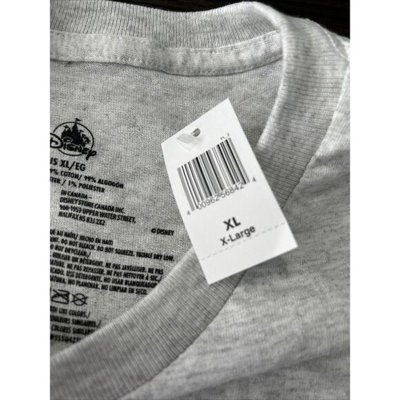 Disney Parks Mickey Mouse Presents Walt Disney World T-Shirt Grey Sz XL NWT - Picture 5 of 9